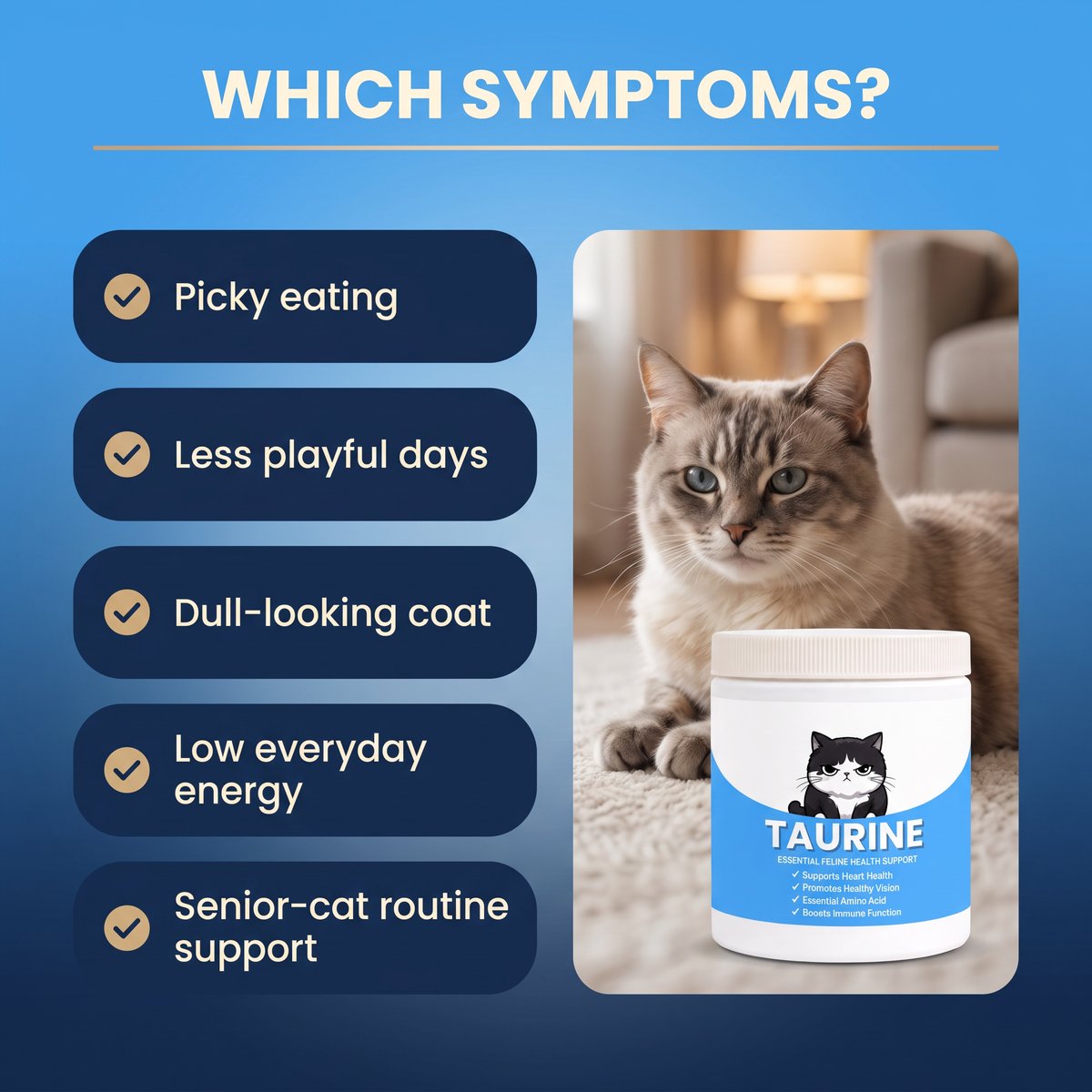 Aida™ - Feline Taurine Powder