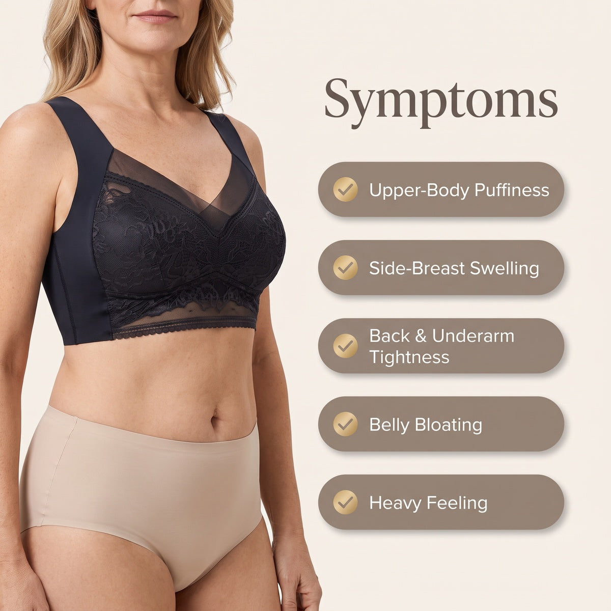 Aida™ – Lymphatic Support Bra