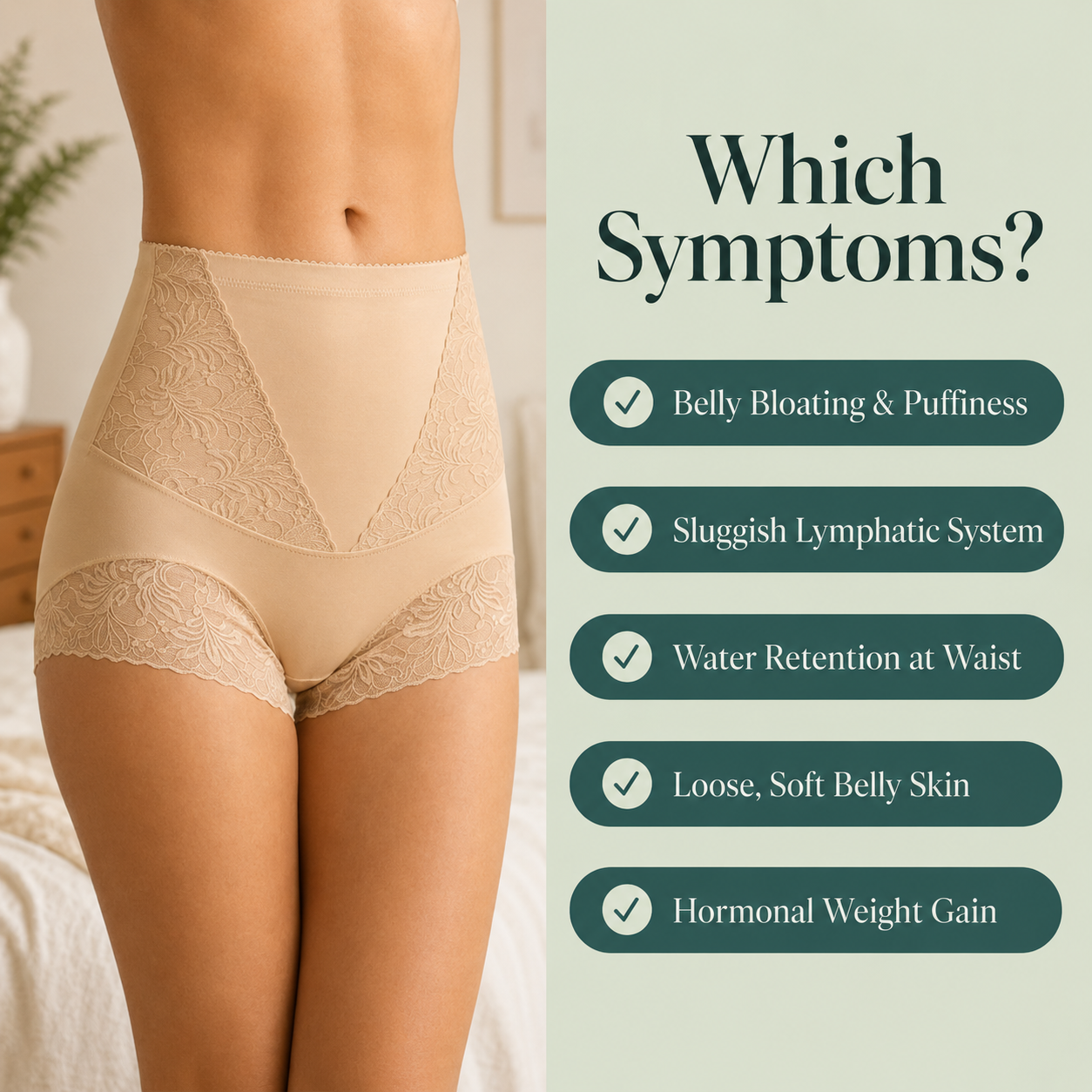 Aida™ - Lymphatic Lace Briefs