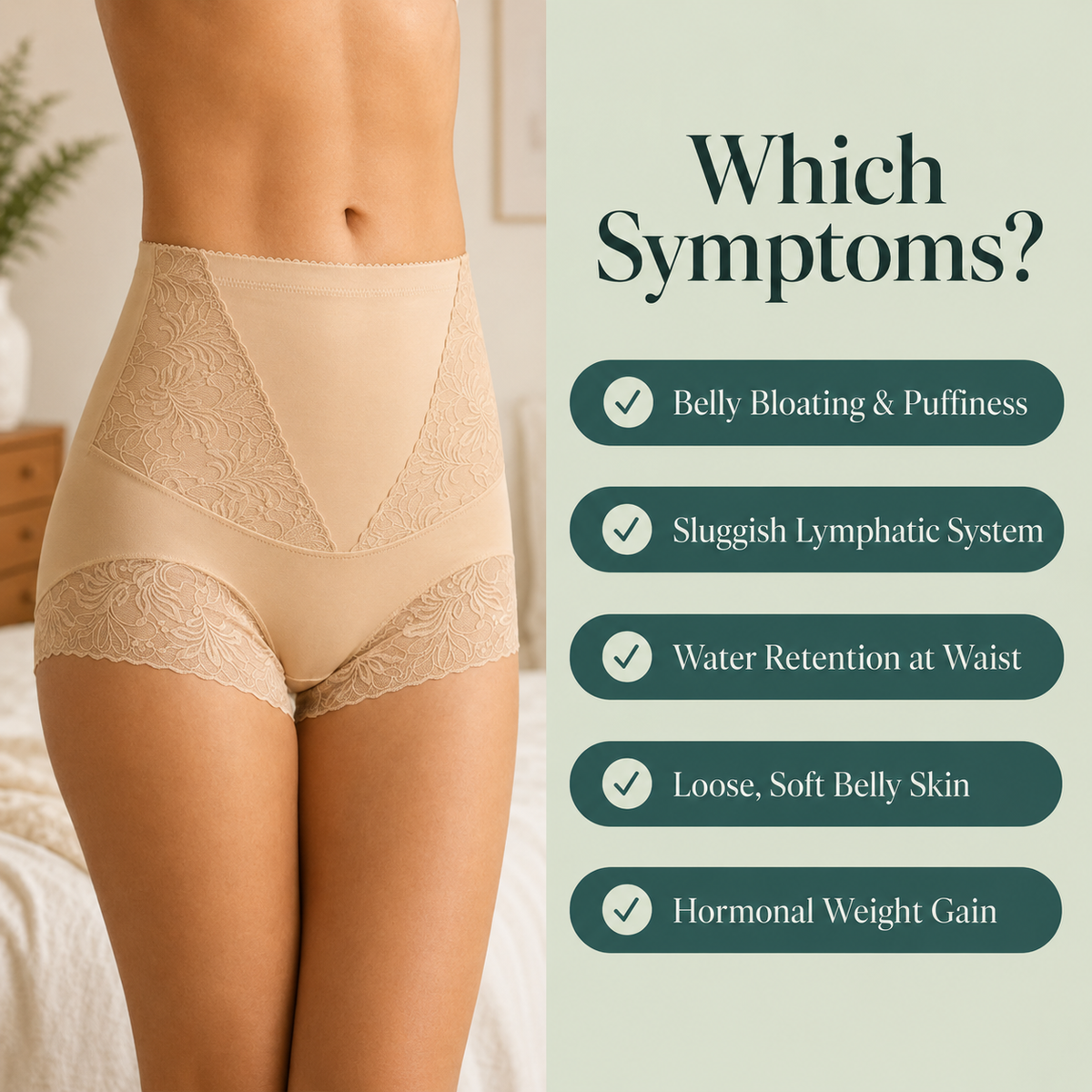 Aida™ - Lymphatic Lace Briefs