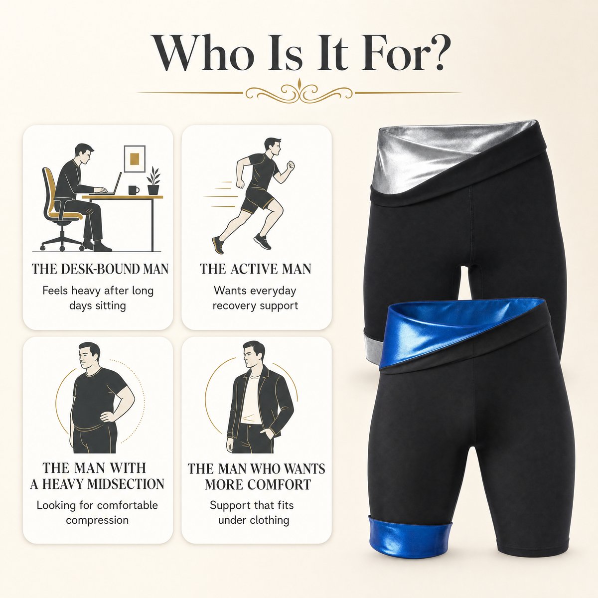 Aida™ - Sauna Compression Boxers