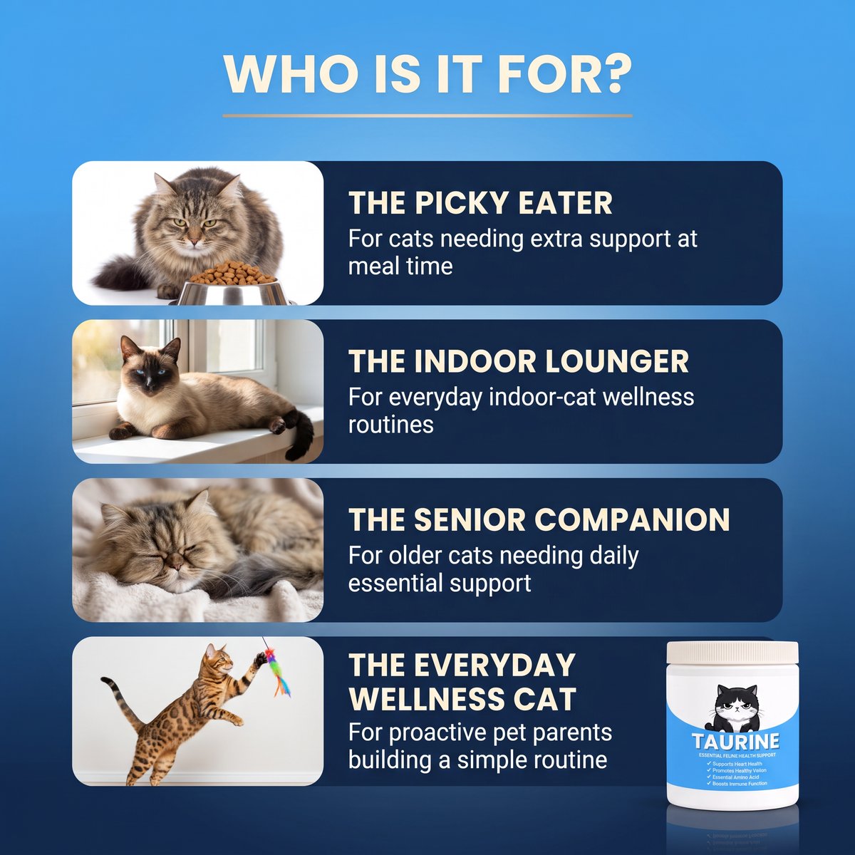Aida™ - Feline Taurine Powder
