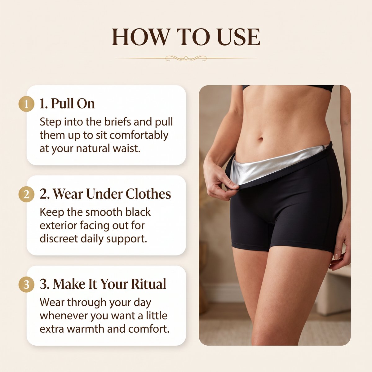 Aida™ - Lymphatic Sauna Briefs