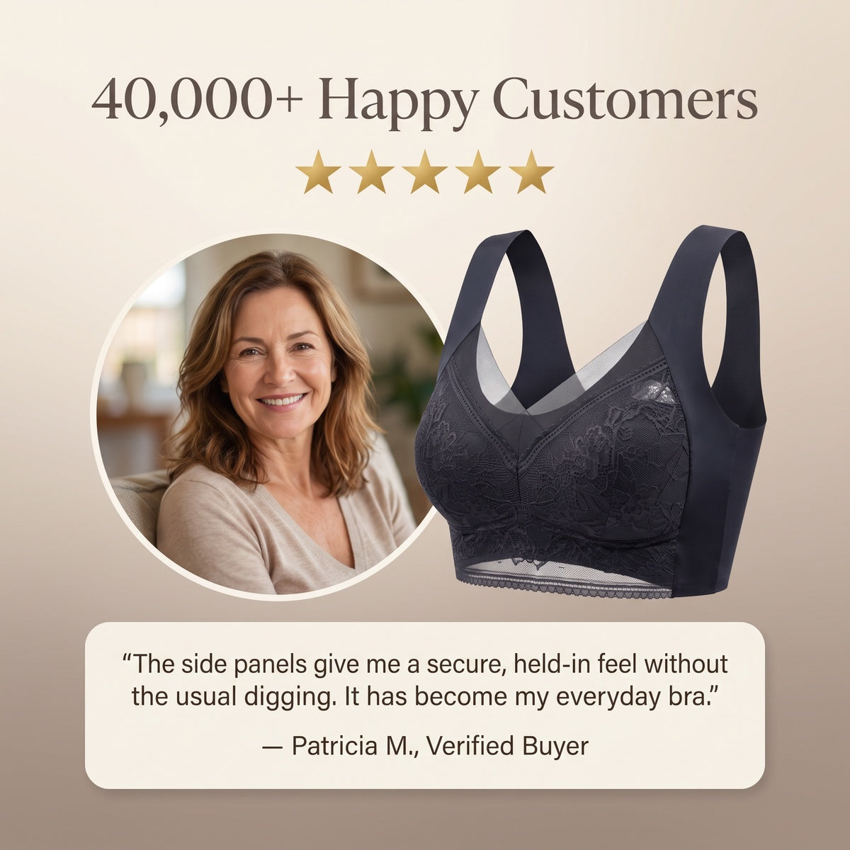 Aida™ – Lymphatic Support Bra