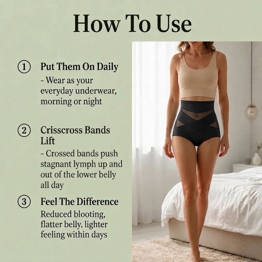 Aida™ - Lymphatic Cross Briefs