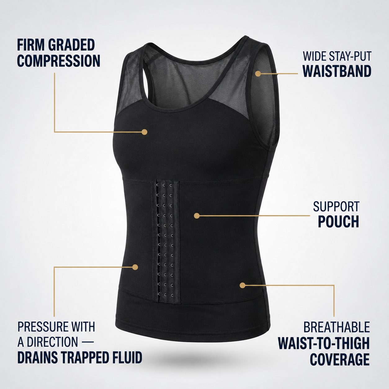 Aida™ - Men's Shaper Undershirt