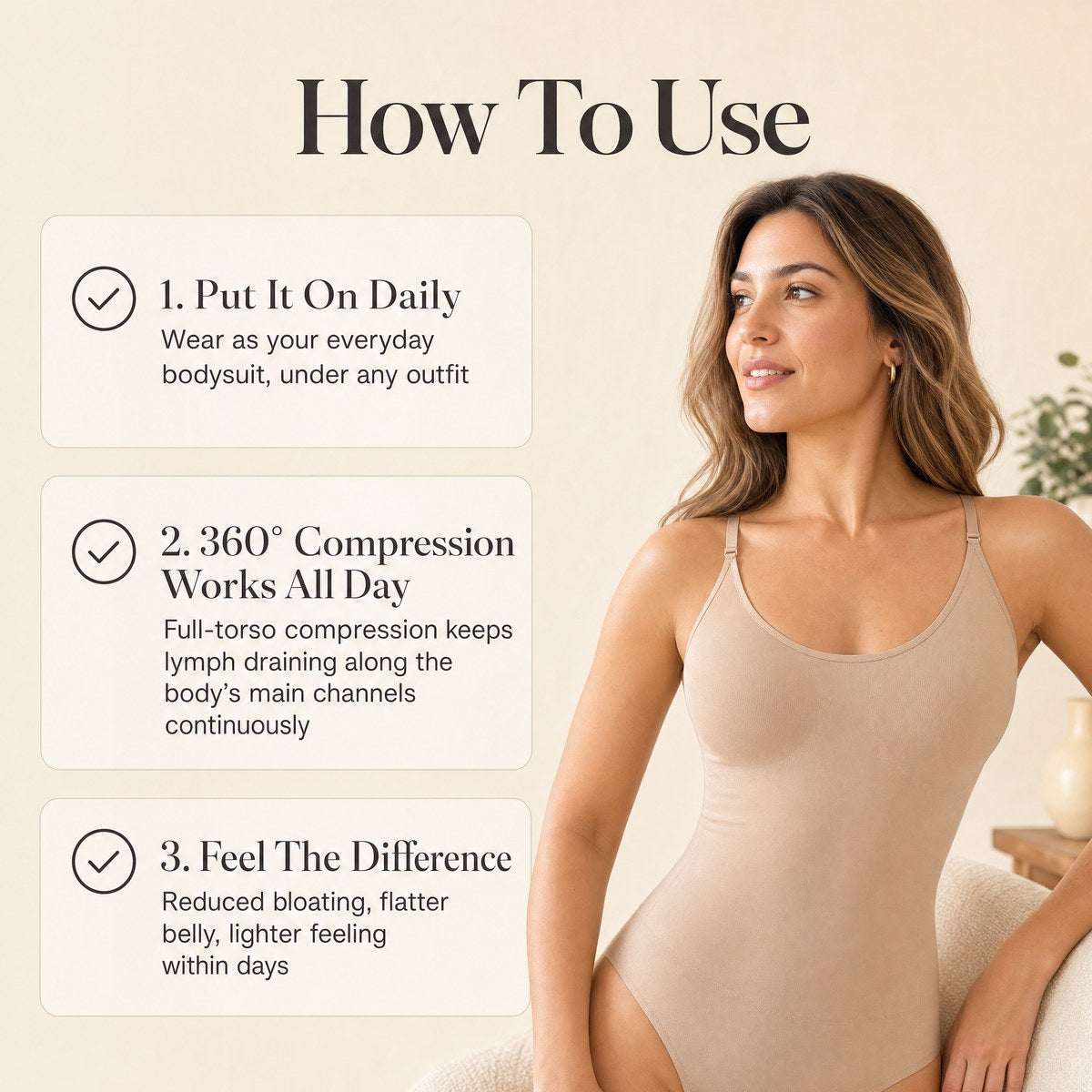 Aida™ - Signature Lymphatic Bodysuit