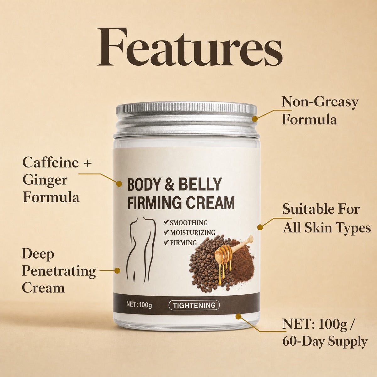 Aida™ - Caffeine Sculpt Cream