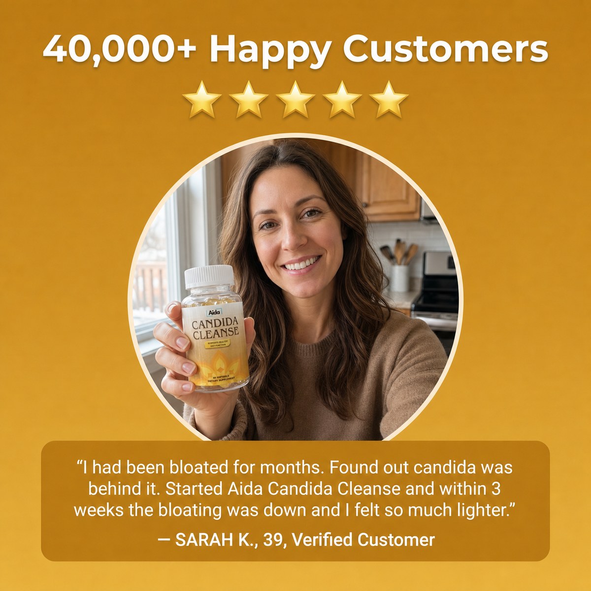 Aida™ - Candida Cleanse Softgels