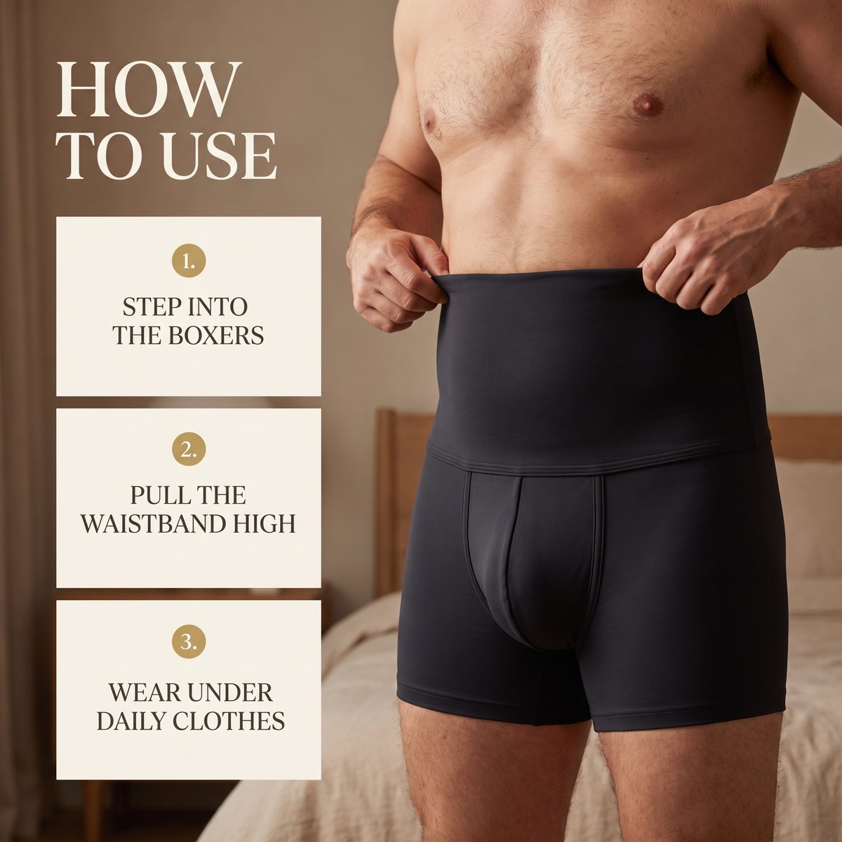 Aida™ - High Waist Lymphatic Boxers