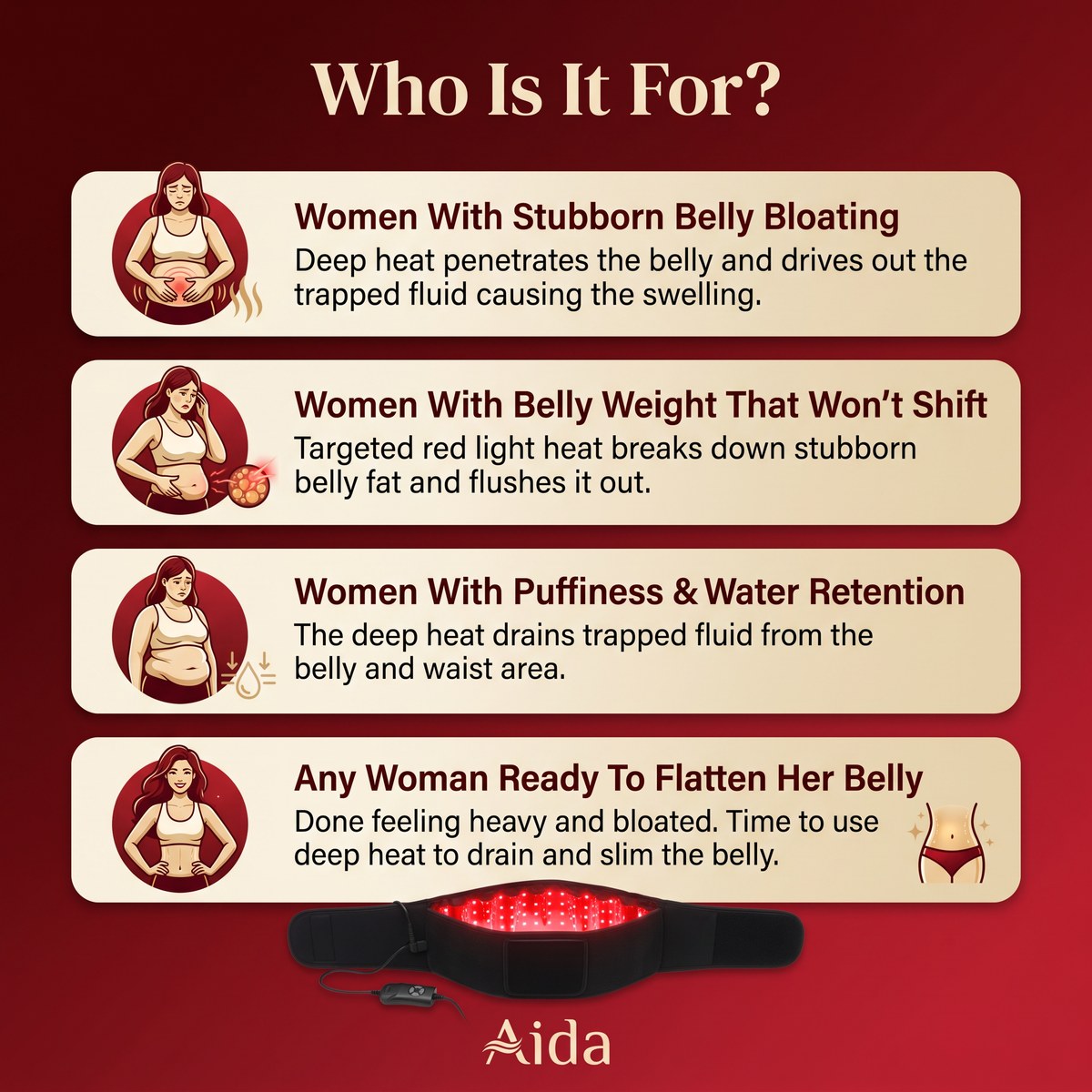 Aida™ - ThermaLight Belt