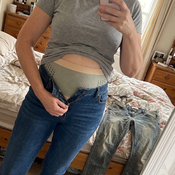 Customer photo shared with a review of Aida™ - Magnetic Therapy Shaper Briefs