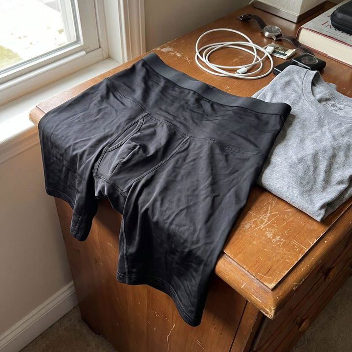 Customer photo shared with a review of Aida™ - Lymphatic Support Boxers
