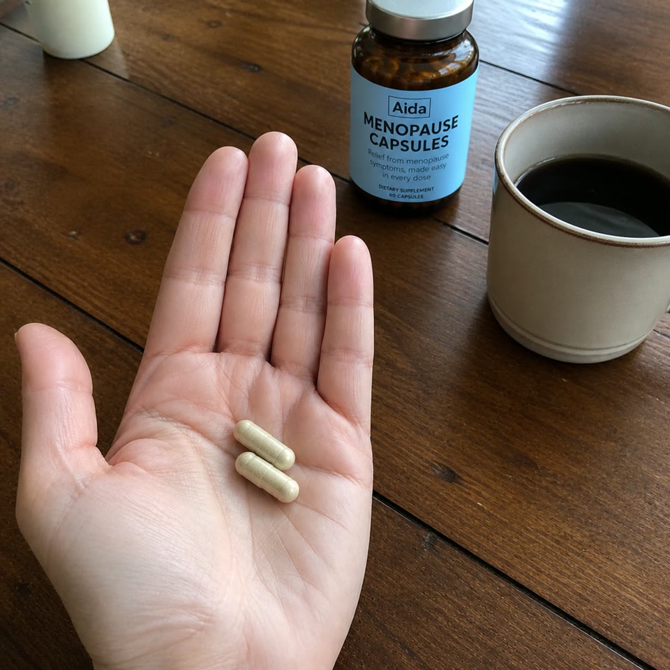 Customer photo shared with a review of Aida™ - Menopause Capsules