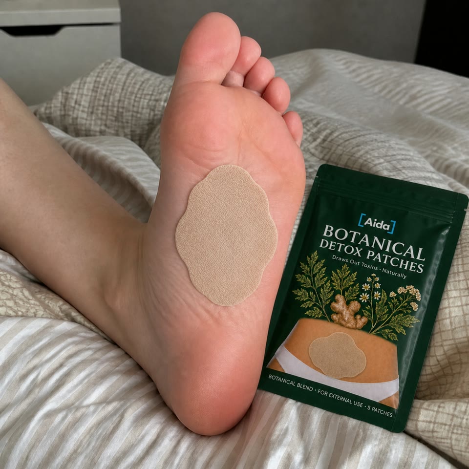 Customer photo shared with a review of Aida™ -  Botanical Detox Patches
