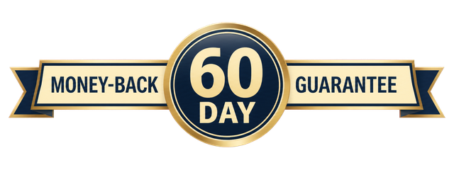 60-day money-back guarantee